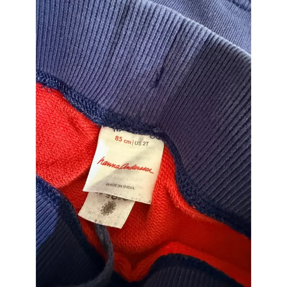 Hanna Andersson Baby Colorblock French Terry Sweats Set 85 2T - Picture 6 of 6